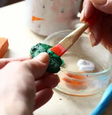 Painting driftwood